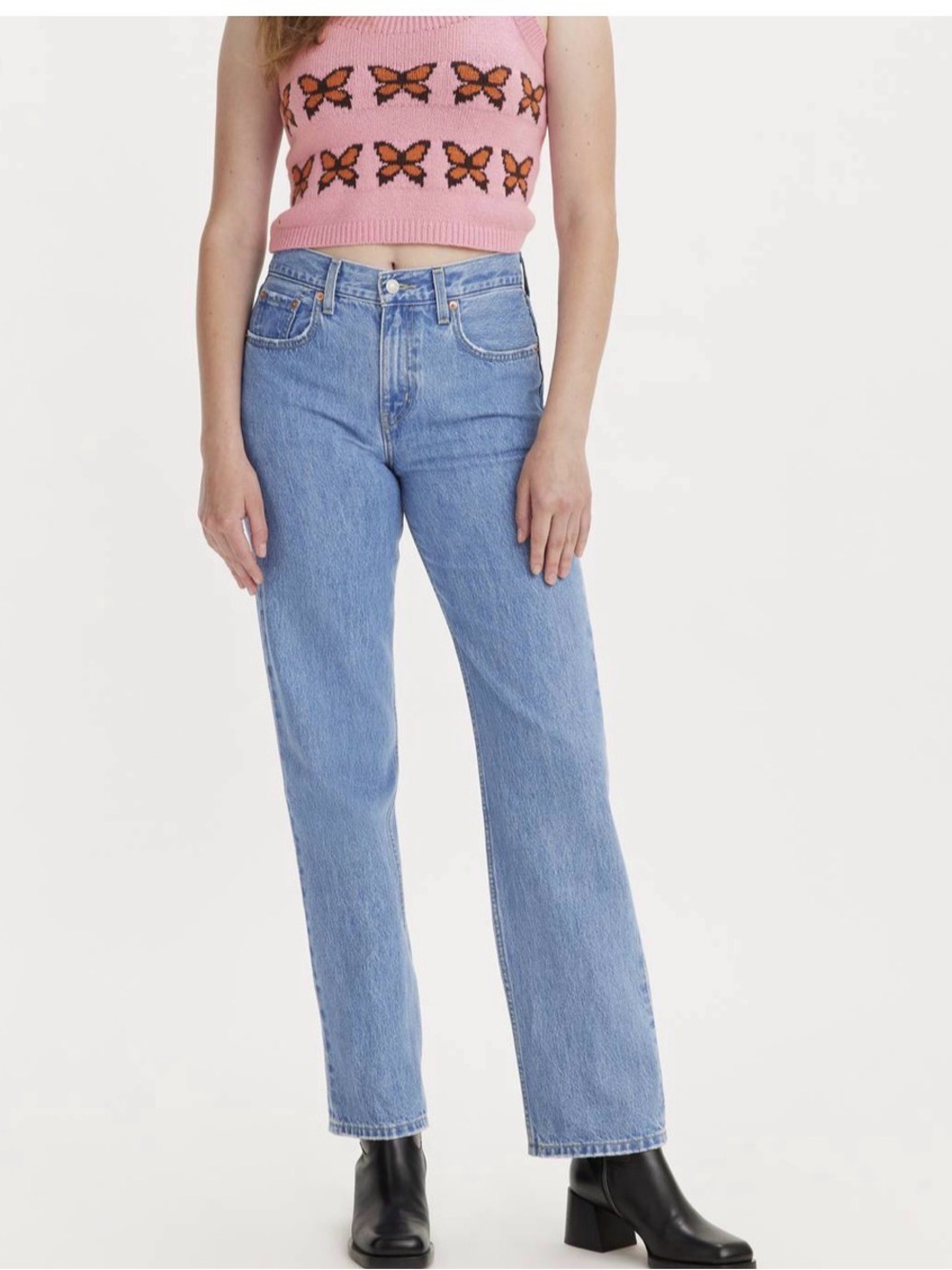 Levi's Light Blue Straight Leg Women's Jeans